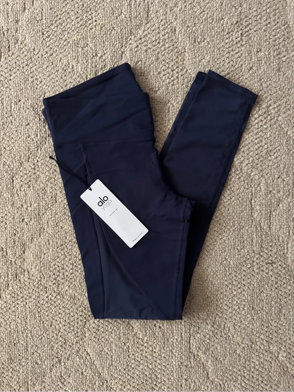 NWT Vintage navy blue Alo Yoga Motion Leggings